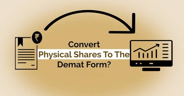 Convert Physical Share Certificate to Demat Account