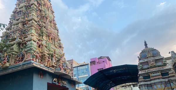 Rangaswamy Temple Street, Chickpet, Bengaluru: Location, Connectivity, Route