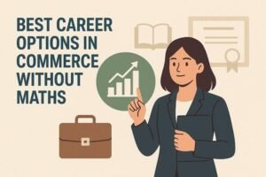 Best Career Options in Commerce Without Maths After 12th